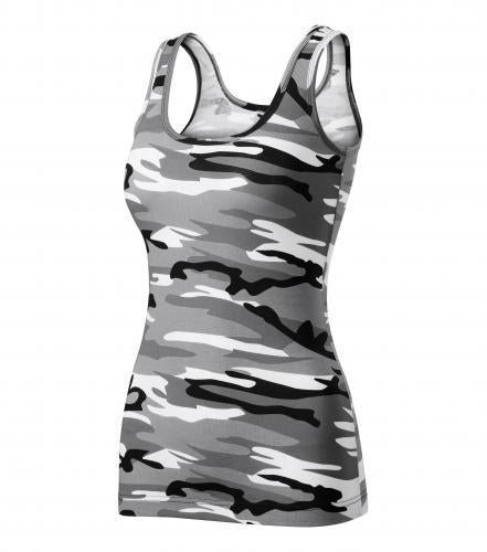 Malfini Camouflage жіноча майка 180g/m2, сіра