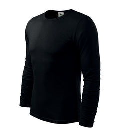 Malfini Fit-T футболка з довгим рукавом 160g/m2, чорна