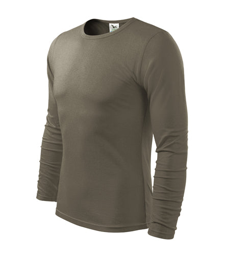 Malfini Fit-T футболка з довгим рукавом 160g/m2, армійський зелений