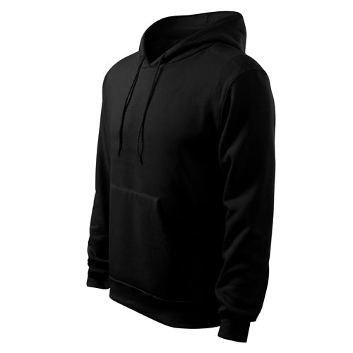 Malfini толстовка з капюшоном 320g/m, чорна