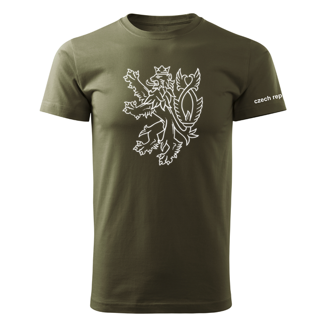 DRAGOWA коротка футболка 160g/m2, оливкова