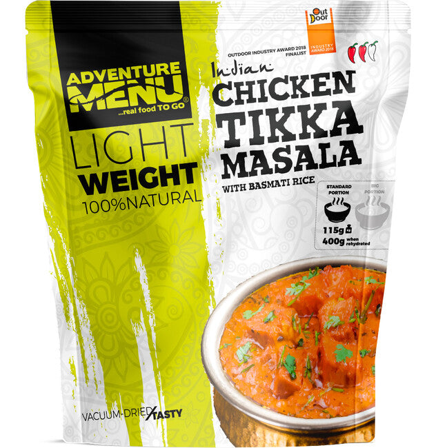Adventure Kurka Tikka Masala меню з рисом басматі, 600g