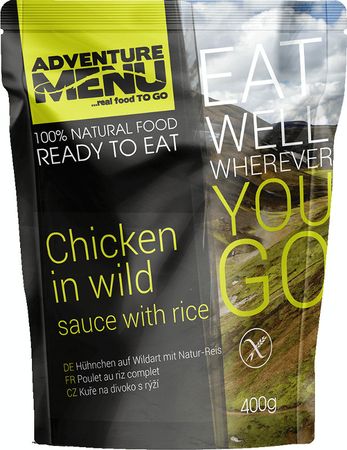 AdventureMenu курячого м'яса в дикій рис 400г