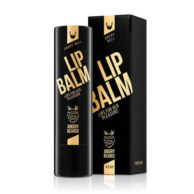 ANGRY BEARDS Тонізуючий Lip Balm Bull бальзам для губ, 4,8 ml
