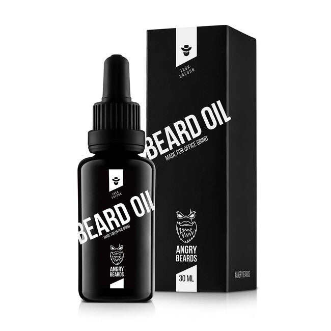 ANGRY BEARDS Jack Saloon олія для бороди та вусів, 30 ml