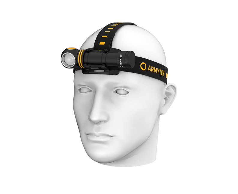ArmyTek Elf C2 USB-C налобний ліхтар із LED ручним ліхтаром теплий білий 1023 лм живлення від акумулятора
