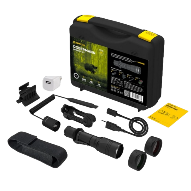 ArmyTek Dobermann Extended set тактичний зі світлом