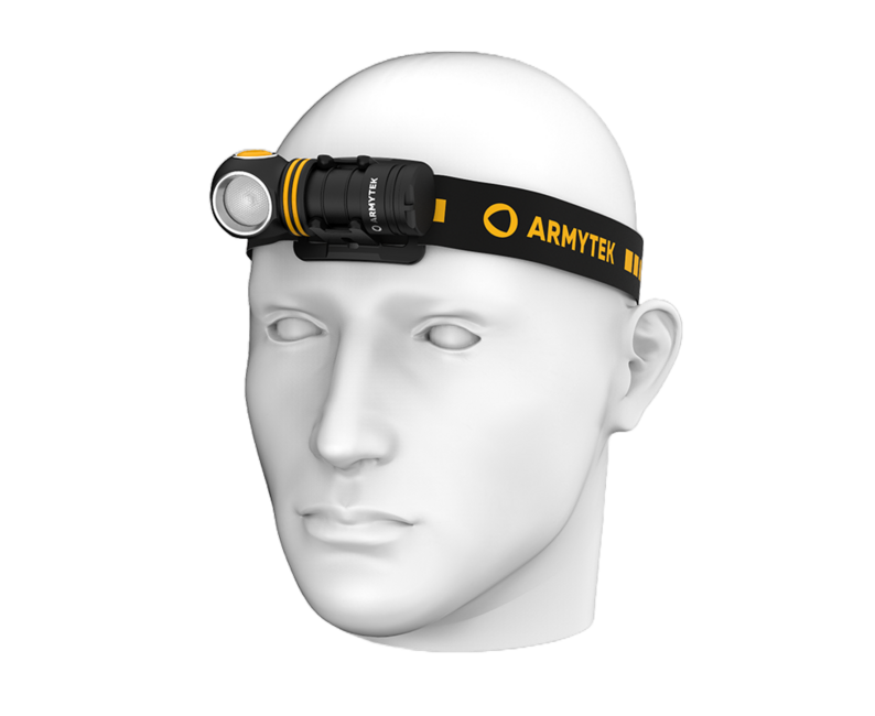 ArmyTek Elf C1 LED налобний ліхтар холодна біла живлення від акумулятора, 1000 lm, 1440 h, 56 g