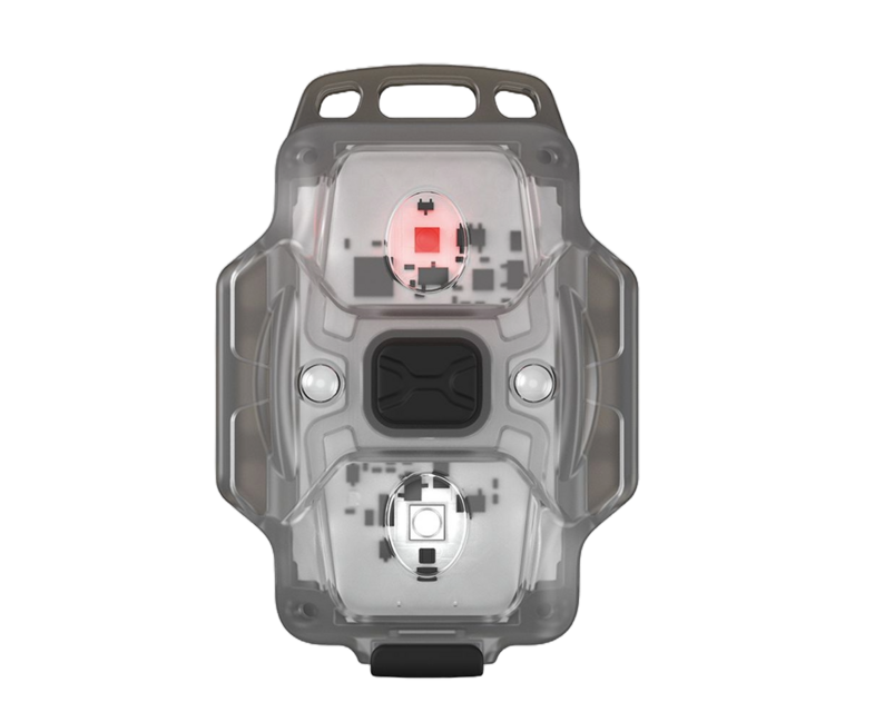 ArmyTek Crystal Blue портативний LED ліхтар F07001B, синій, прозорий