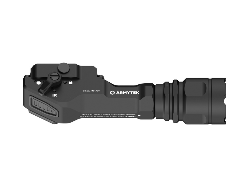ArmyTek Parma C2IR Pro компактний перезаряджуваний збройний ліхтар 1200лм
