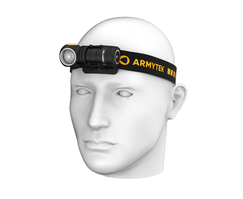 ArmyTek Wizard C1 Pro LED налобний ліхтар з магнітним утримувачем та живленням від акумулятора Magnet White, 1000 лм, 1440 год, 55 г