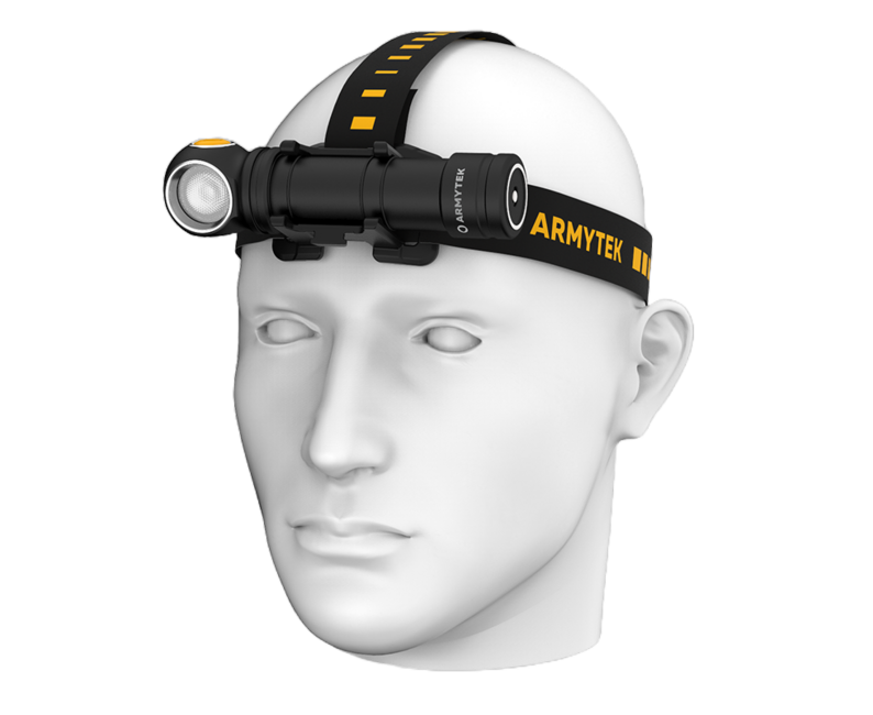 ArmyTek Wizard C2 Pro Max налобний ліхтар LED з магнітним тримачем акумуляторне живлення 1440, білий, 3720 лм