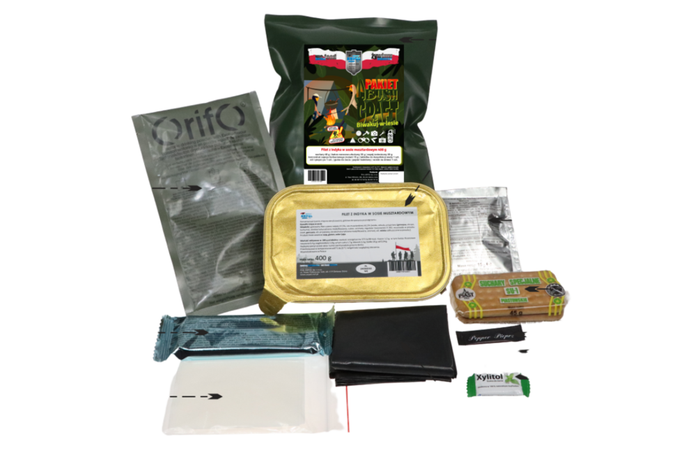 Arpol PBC1 bushcraft набір, філе морської свинки в соусі