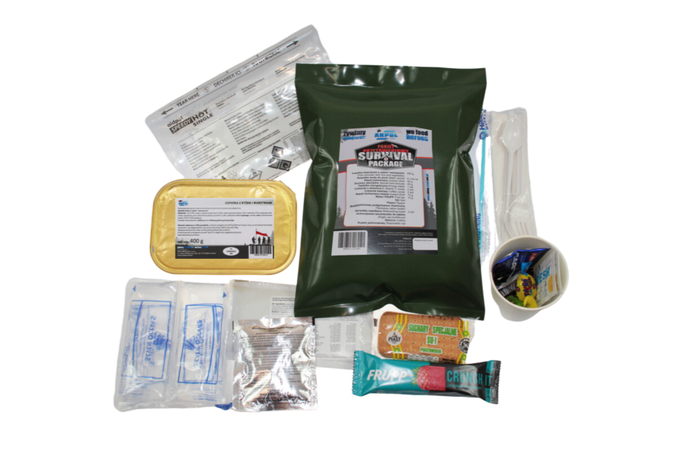Arpol PP1 харчовий пакет з рисом і овочами