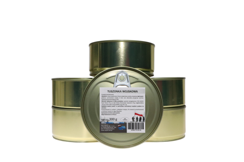 Arpol військова м'ясна консерва, 300g