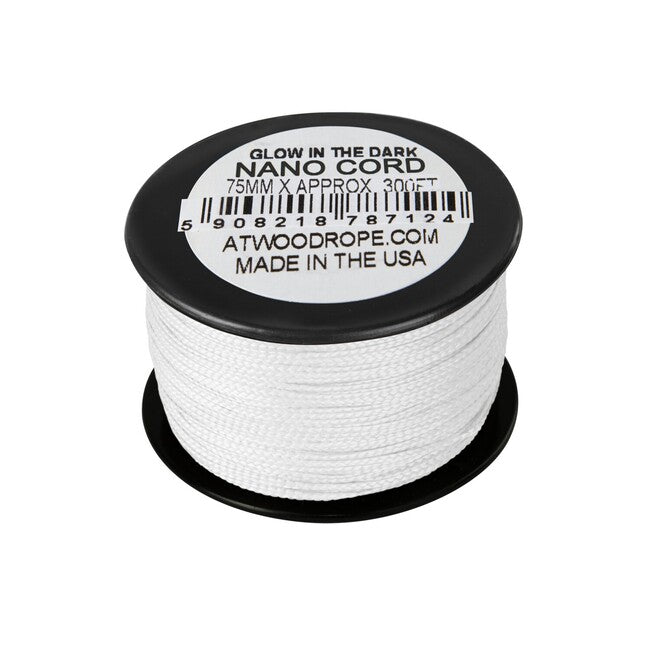 ATWOOD® Nano Uber Glow мотузка 0,75 мм, біла (GLOW-NC300)