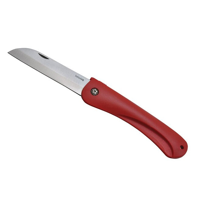 Baladeo ECO191 Birdy карманный нож, лезвие 8 см, сталь 2CR13, рукоять PP, красный