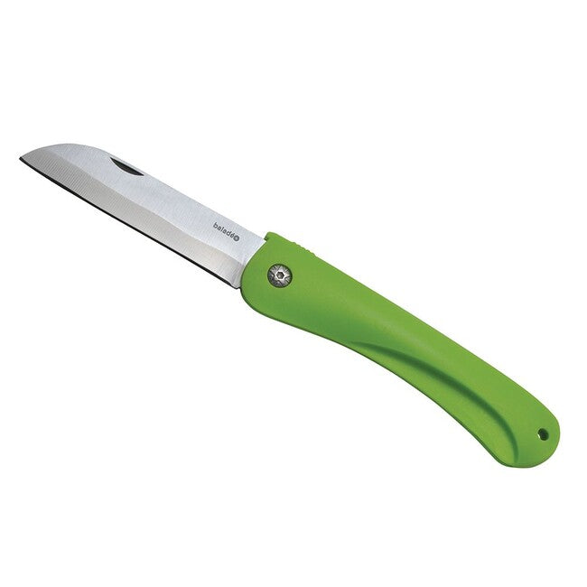Baladeo ECO193 Birdy карманный нож, лезвие 8 см, сталь 2CR13, рукоять PP зелена