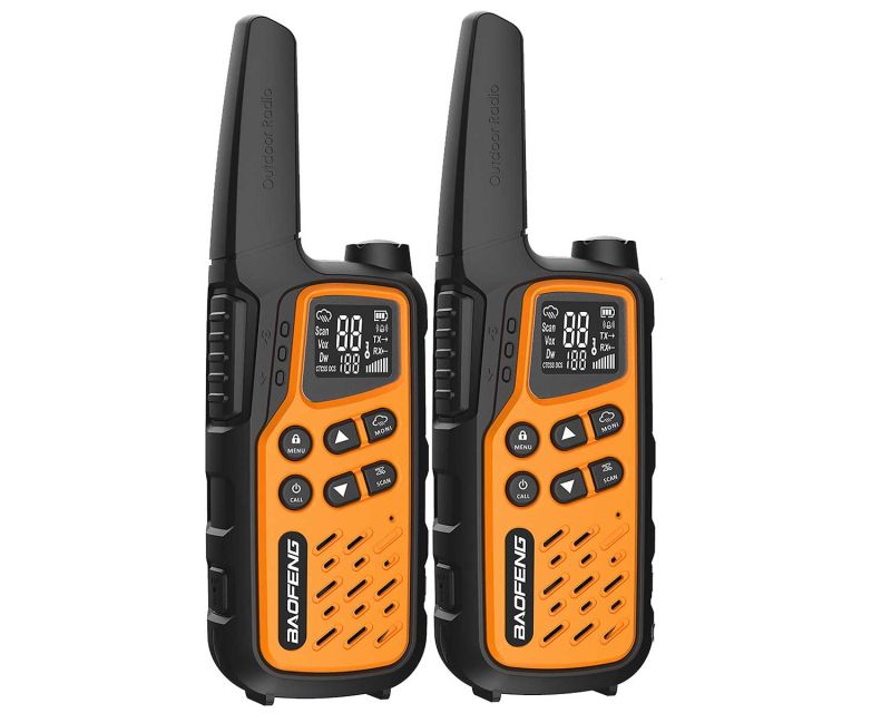 BaoFeng BF-T25E PMR рація оранжева, 2 шт.