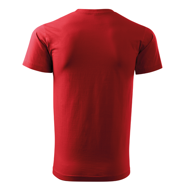 DRAGOWA футболка короткі чеський великий знак 160g/m2, червона
