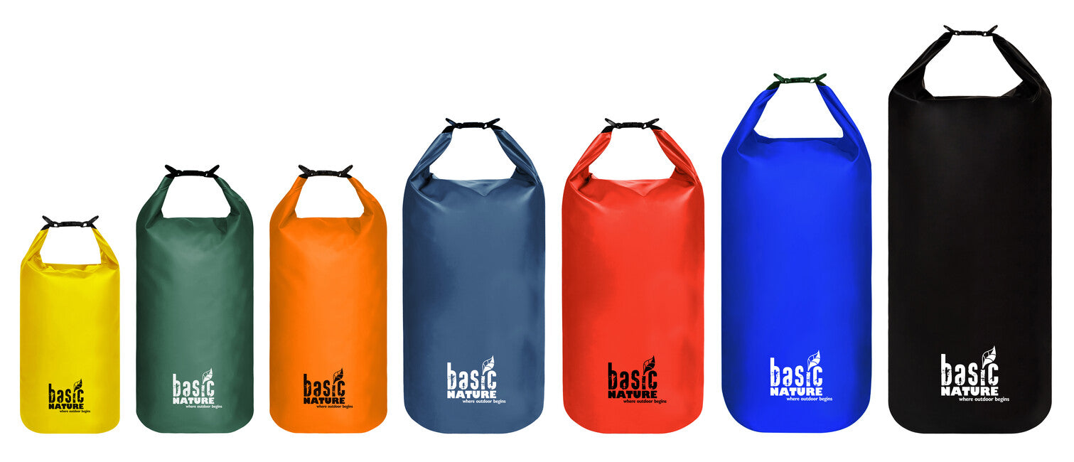 BasicNature рюкзак водонепроникний 500D, 10 л, жовтий