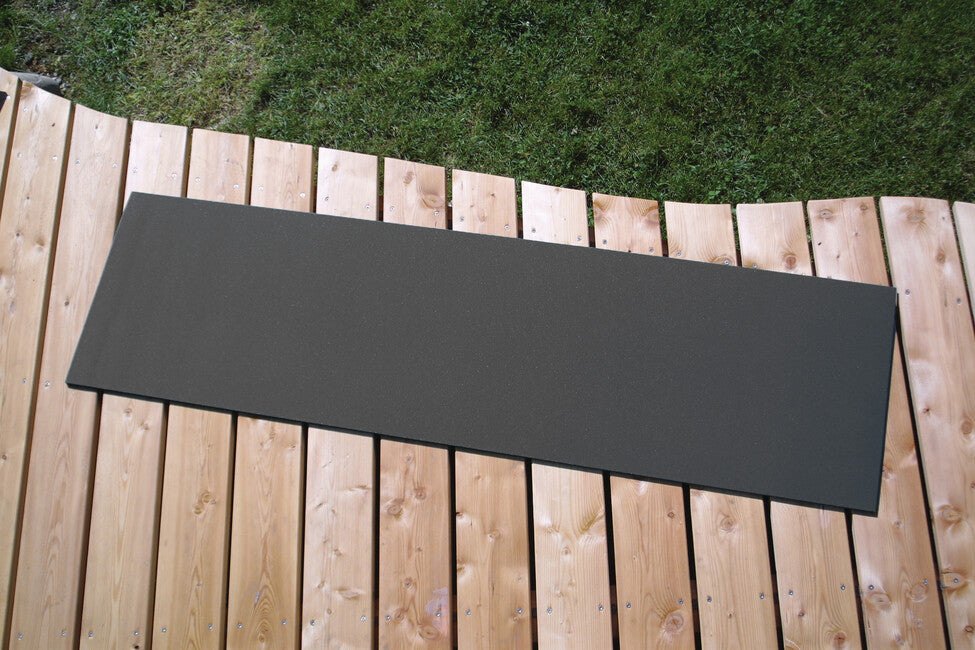 BasicNature ECO килимок для сну, чорний 180 x 50 x 1 см regular