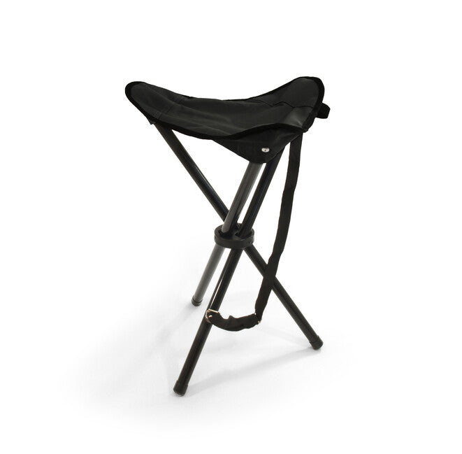 BasicNature travelchair триніжка сталева, чорна