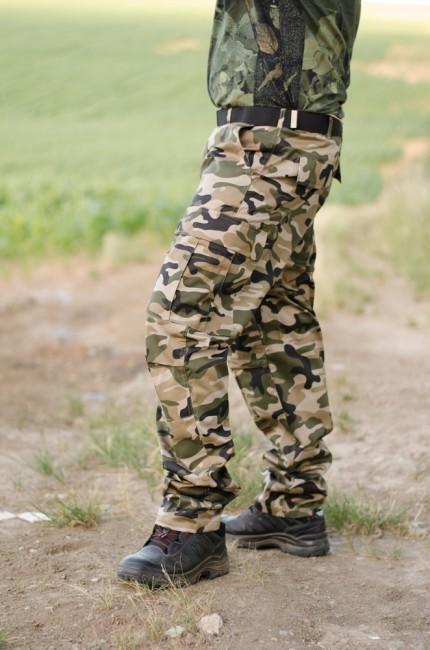 O&T BDU штани, взір custom лісовий