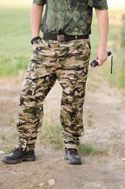 O&T BDU штани, взір custom лісовий