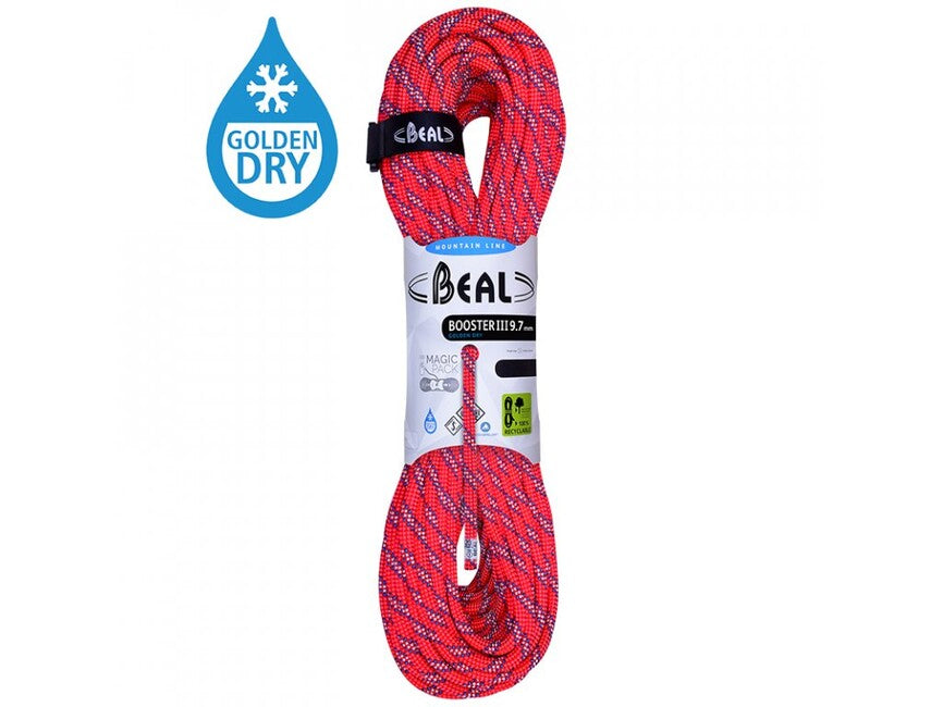 BEAL Booster Unicore лезацький канат 9,7 мм 70 м, помаранчевий