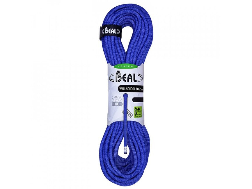 Beal Wall School Unicore лізацьке мотузку 10.2 mm, синя, 200 m