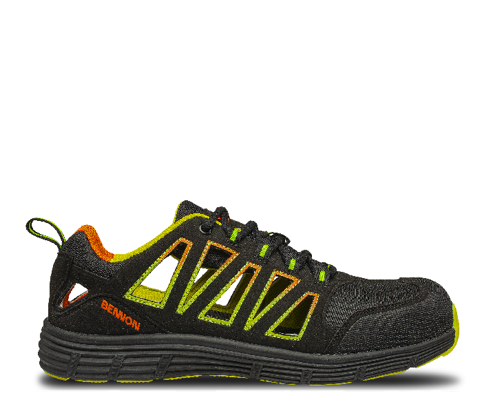 BENNON REBEL S1P ESD Low спортивні напівчеревики, зелені
