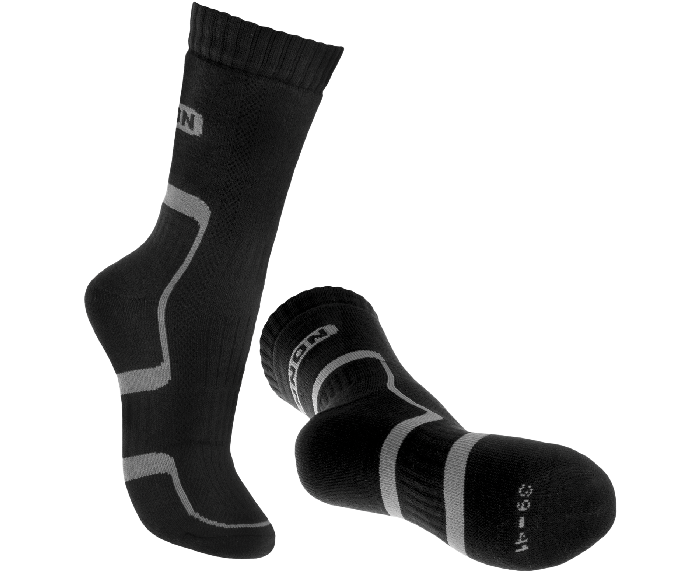BENNON TREK SOCK тrekові шкарпетки, чорна/сіра