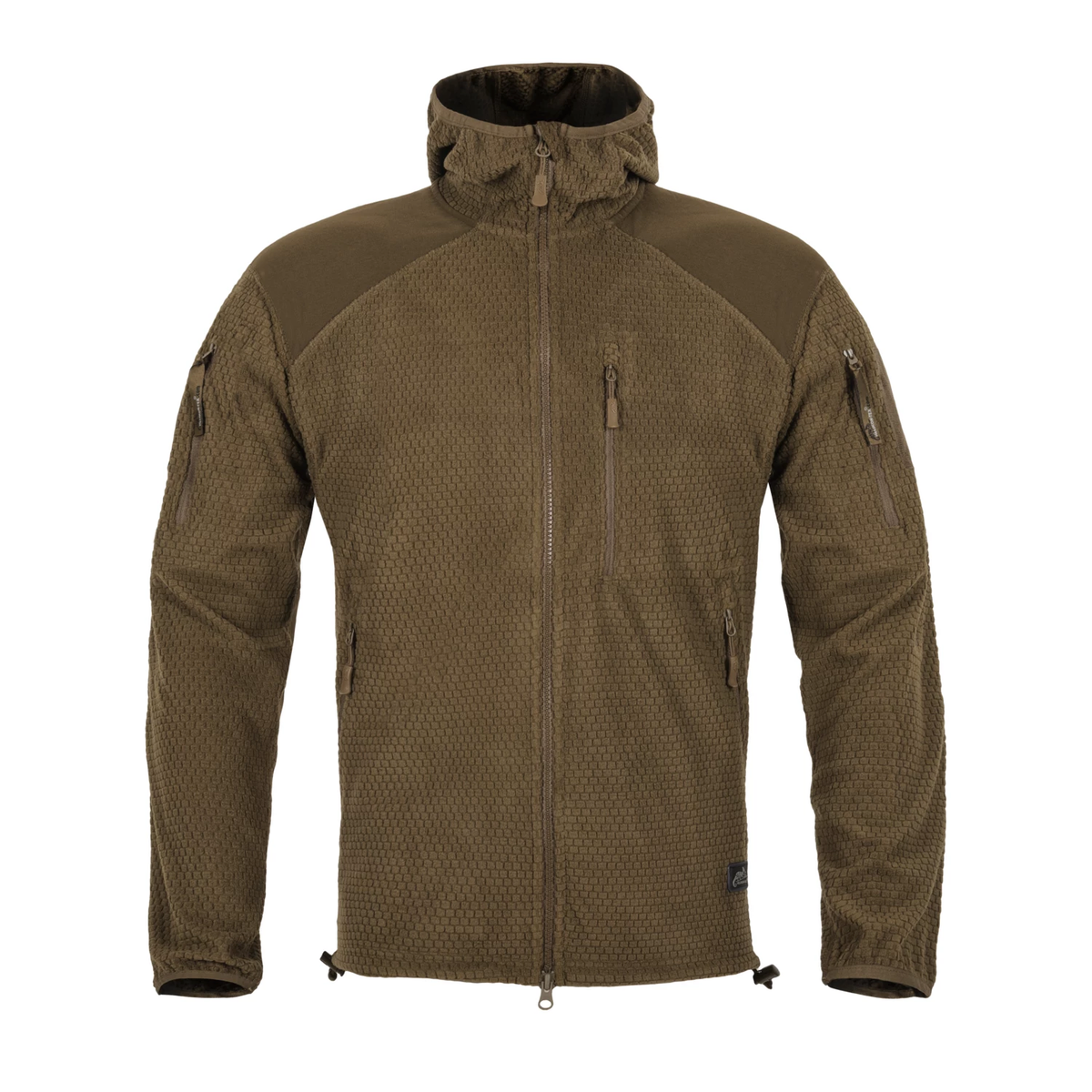 Helikon-Tex Alpha Hoodie flísová bunda, shadow grey