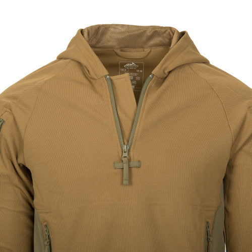 Helikon-Tex Range Hoodie толстовка з капюшоном TopCool, койотово-зелений адаптивний