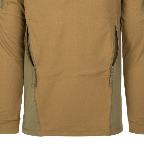 Helikon-Tex Range Hoodie толстовка з капюшоном TopCool, койотово-зелений адаптивний