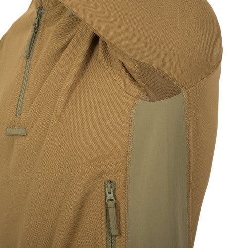 Helikon-Tex Range Hoodie толстовка з капюшоном TopCool, койотово-зелений адаптивний
