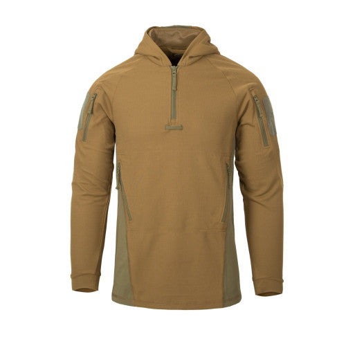 Helikon-Tex Range Hoodie толстовка з капюшоном TopCool, койотово-зелений адаптивний