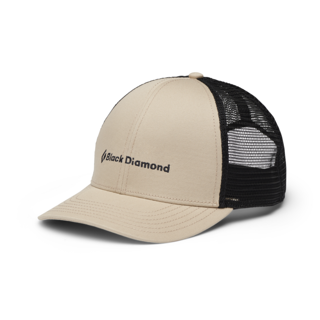 Black Diamond BD Trucker кепка, хакі-чорна-BD wordmark