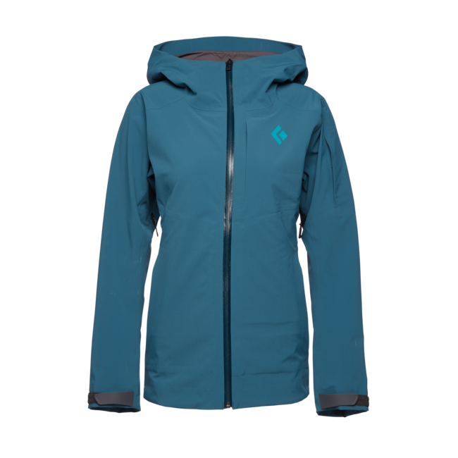 Black Diamond Recon Stretch Ski Shell лижна куртка жіноча, azurite