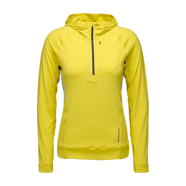 Black Diamond Alpenglow Pro світшот жіночий, чистий жовтий