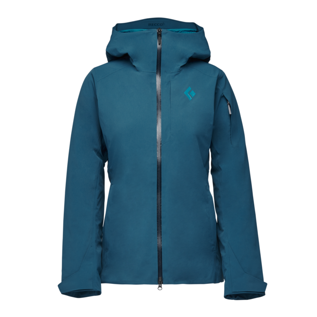 Black Diamond Recon Insulated Shell непроникна куртка жіноча, azurite