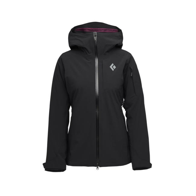 Black Diamond Recon Insulated Shell непромокаюча куртка жіноча, чорна