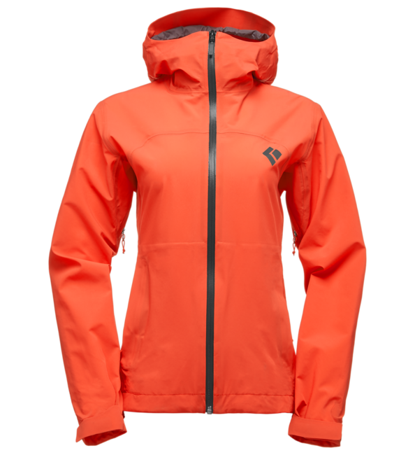 Black Diamond Stormline Stretch Rain Shell непромокальна куртка жіноча, octane