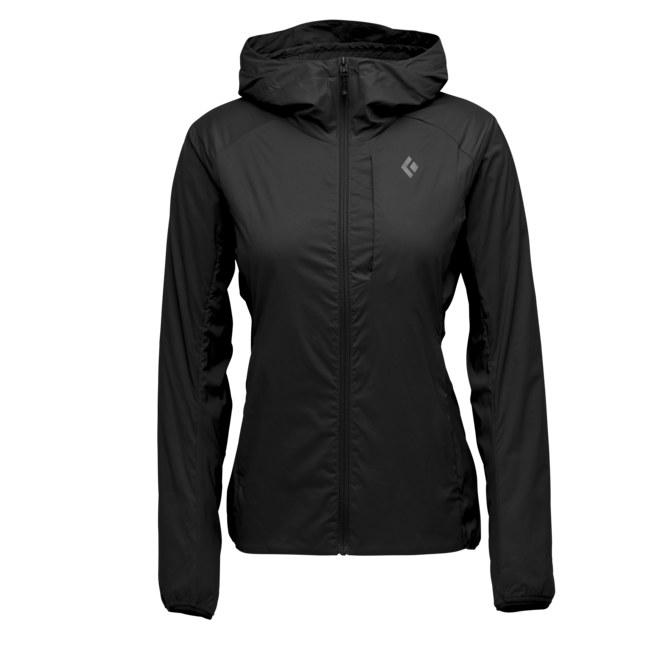 Black Diamond Alpine Start Insulated Hoody софтшел куртка жіноча, чорна