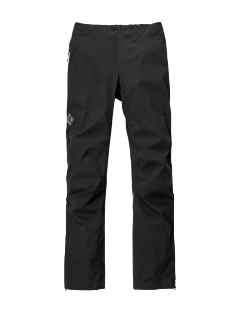 Black Diamond Stormline Stretch непромокальні штани жіночі, чорні