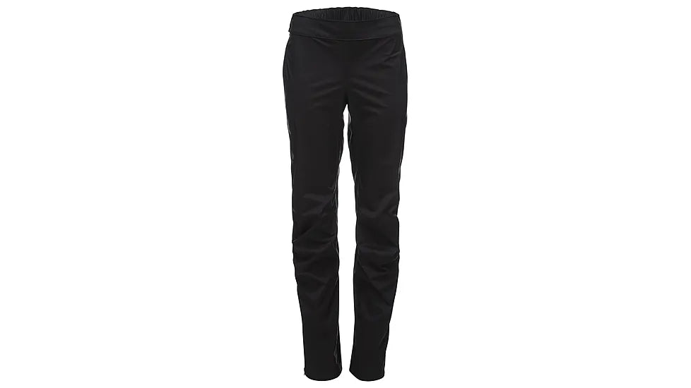 Black Diamond Stormline Stretch Full Zip Rain водонепроникні штани жіночі, чорні