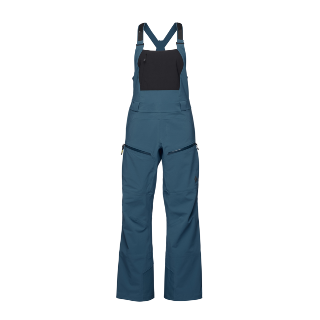 Black Diamond Recon Stretch Bibs штани жіночі з тратами, азурит
