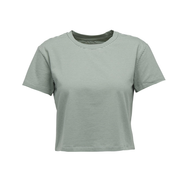 Black Diamond BD Stripe футболка жіноча з коротким рукавом, foam зелений-laurel зелений