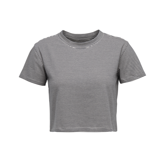 Black Diamond BD Stripe футболка жіноча з короткими рукавами, off білий-деревне вугілля